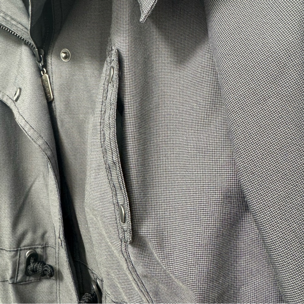 Three Stones Grey Spring/Fall Jacket Size L - Picture 12 of 13